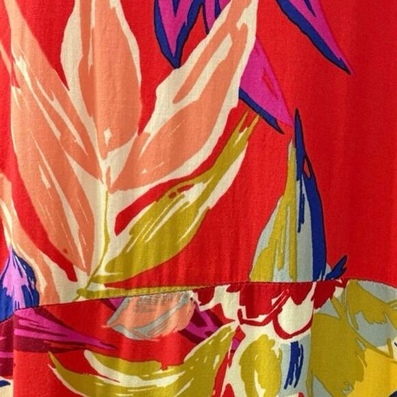 1 State Tropical Maxi Dress XS - Picture 4 of 4